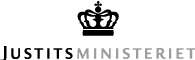 Justitsministeriet logo