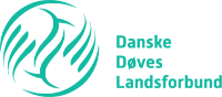 DANSKE DØVES LANDSFORBUND logo